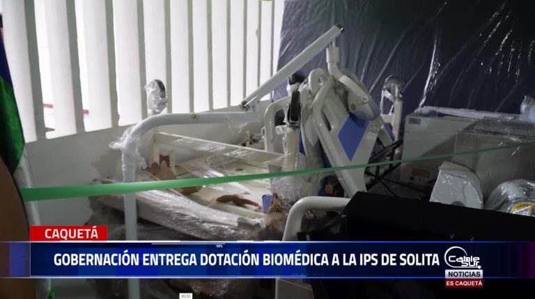 La Gobernación del Caquetá, a través de la Secretaría de Salud Departamental, realizó la entrega de equipos biomédicos a la IPS de Solita, perteneciente a la ESE Fabio Jaramillo Londoño.