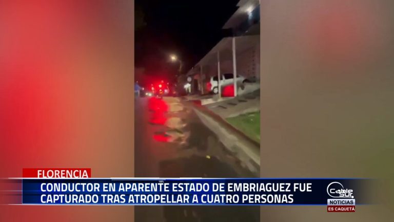 El pasado fin de semana un conductor en aparente estado de embriaguez fue detenido por las autoridades luego de provocar un grave accidente de tránsito