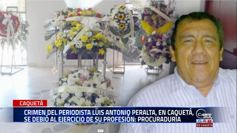 La procuraduría general de la Nación pidió a la Corte Suprema de Justicia dejar en firme la sentencia judicial que señaló que el crimen del periodista Luis Antonio Peralta Cuéllar, ocurrido en el Doncello, Caquetá
