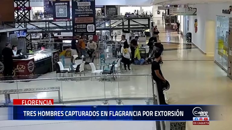 En una operación del GAULA de la Policía Nacional, fueron capturados en flagrancia tres hombres que exigían 30 millones de pesos a un ciudadano a cambio de no atentar contra su vida.