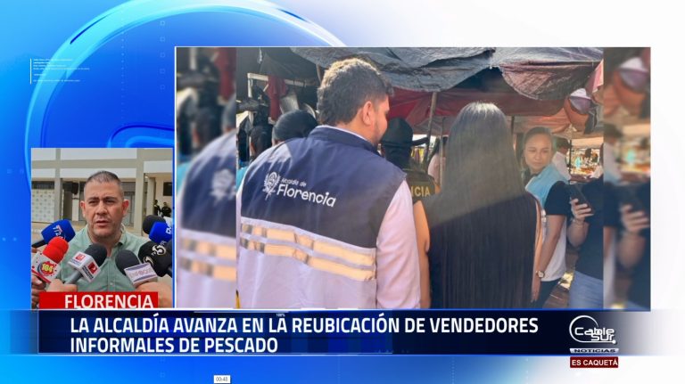Con el objetivo de mejorar las condiciones de trabajo de los vendedores informales de pescado y proteger la salud pública, la alcaldía de Florencia ha liderado jornadas de sensibilización y socialización sobre su reubicación en la plaza de mercado la Concordia.