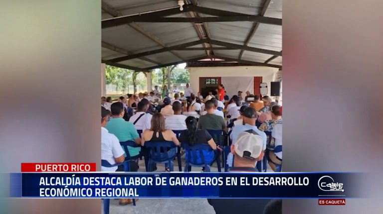 La administración municipal reafirmó su reconocimiento al gremio ganadero por su contribución a la producción de alimentos y al crecimiento económico local.