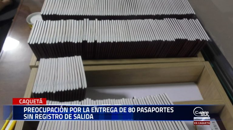 Las autoridades del Caquetá expresaron su inquietud ante la emisión de 80 pasaportes que no cuentan con el debido registro de salida, lo que podría indicar posibles irregularidades en el proceso.