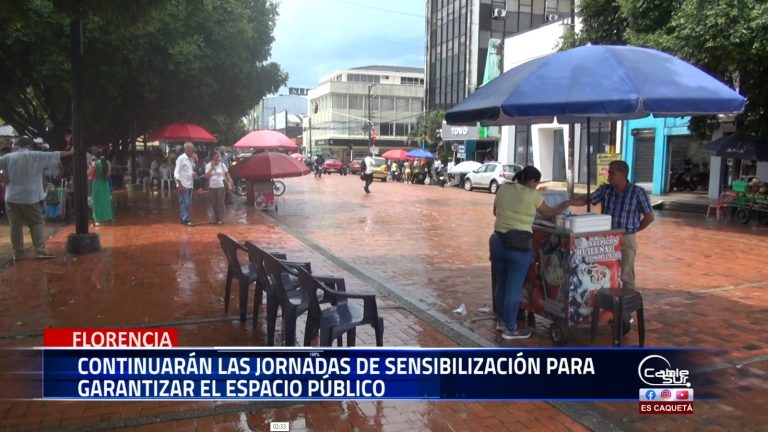 El alcalde Marlon Monsalve hizo un llamado contundente para respetar el espacio público y anunció que continuarán las jornadas de sensibilización en diferentes sectores de la ciudad.