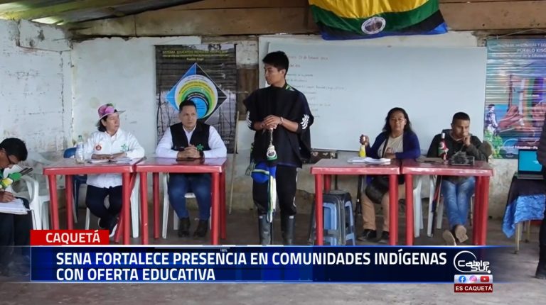 Por primera vez, el equipo directivo del Sena regional Caquetá visitó la comunidad indígena Kisgo, ubicada en el corregimiento el Danubio, municipio de Florencia.