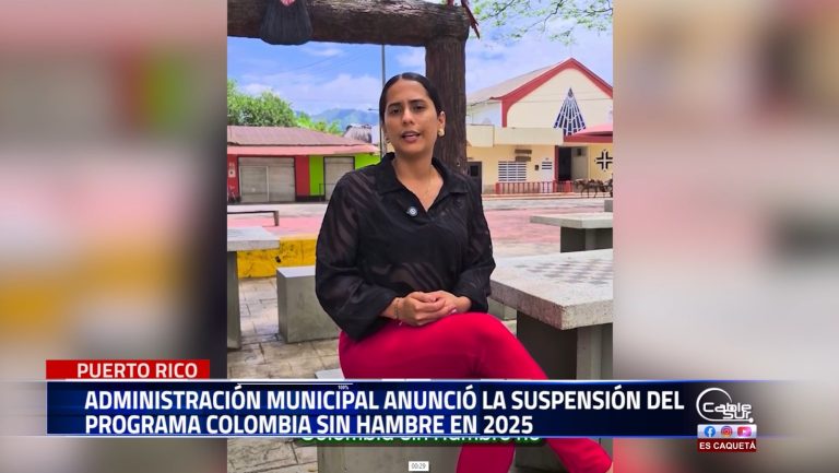La administración municipal informa a los beneficiarios de Renta Ciudadana que, debido a recortes en el presupuesto nacional, el programa Colombia Sin Hambre no estará en funcionamiento durante el año 2025.
