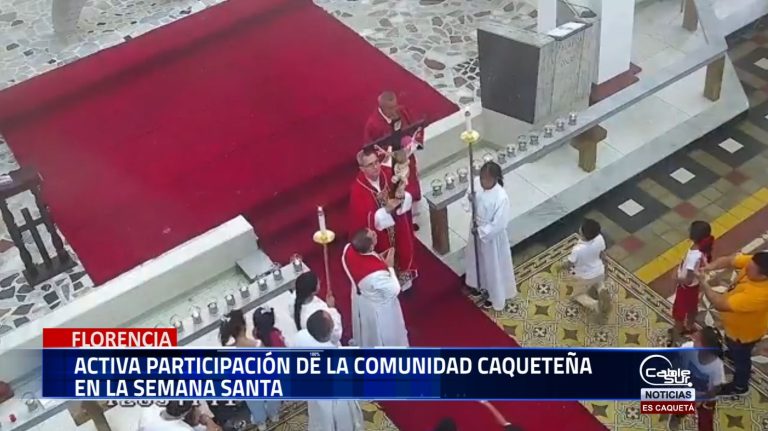 La comunidad caqueteña vivió una Semana Santa llena de fe y tradición.