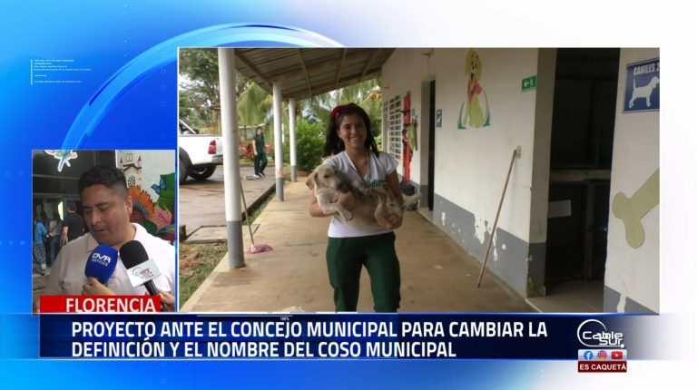 Con el objetivo de dignificar la labor de protección y bienestar animal, el concejal Jefferson Rocha presentó ante el concejo municipal un proyecto que busca modificar la actual denominación de “Coso Municipal” y redefinir su enfoque.
