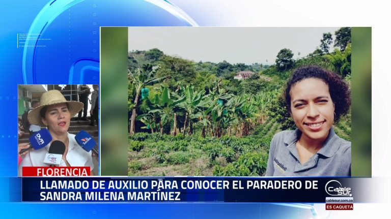 En un urgente llamado de auxilio, la familia de Sandra Milena Martínez solicita a la comunidad colaborar con cualquier información que permita conocer su paradero.