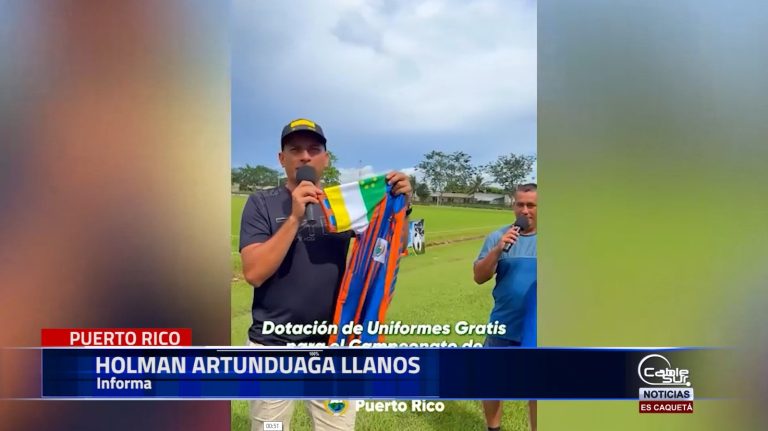 En el municipio de Puerto Rico Cientos de deportistas recibieron uniformes para participar en el Torneo Interbarrios