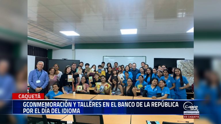 La biblioteca del Banco de la República celebrará el Día del Idioma con una serie de actividades especiales, entre las que se incluyen talleres educativos y conmemorativos sobre la importancia de nuestra lengua.