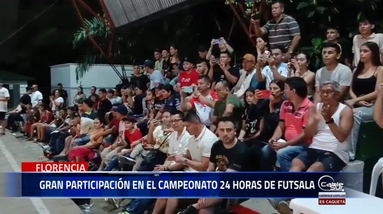 Gran participación en el Campeonato de Fútbol Sala «Hagamos Grande a Florencia»