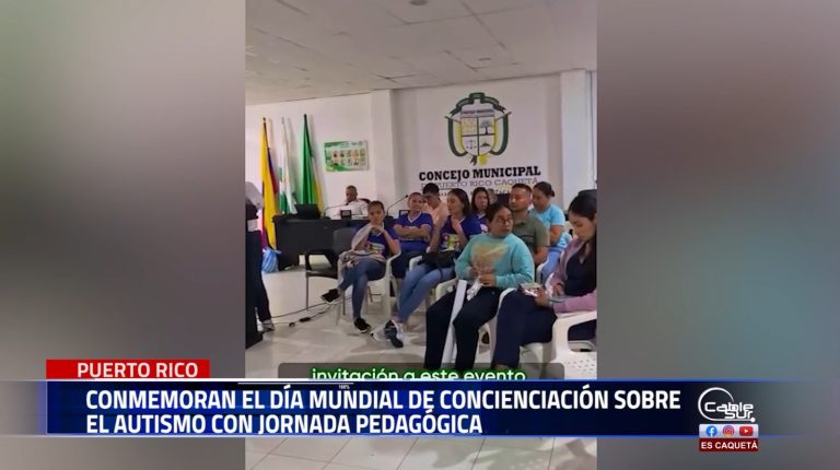 La administración municipal de Puerto Rico también se unió a la celebración del día mundial del autismo donde, se desarrolló una charla orientada a fomentar el respeto, la empatía y la inclusión.