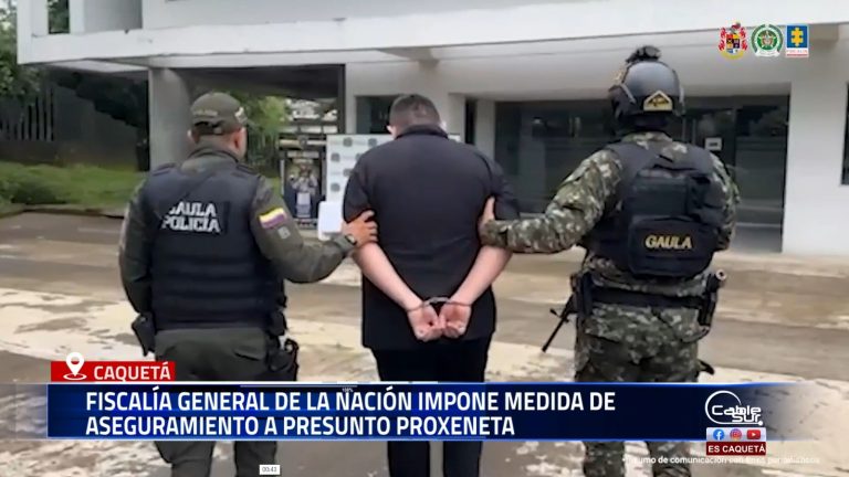 Capturado presunto extorsionista de mujeres en Florencia (Caquetá).