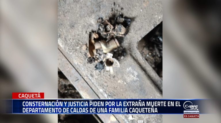 Familia caqueteña denuncia crimen en Marmato, Caldas
