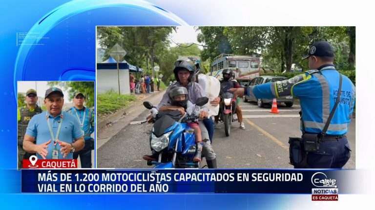 Junto a la Agencia Nacional de Seguridad Vial y la Dirección de Tránsito y Transporte de la Policía Nacional, desde el municipio de Morelia se llevó a cabo una nueva jornada pedagógica de seguridad vial