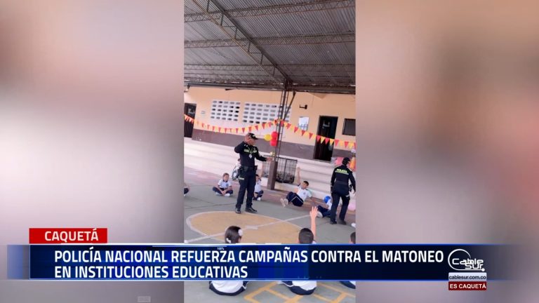 La Policía Nacional adelanta acciones pedagógicas orientadas a prevenir el matoneo entre estudiantes