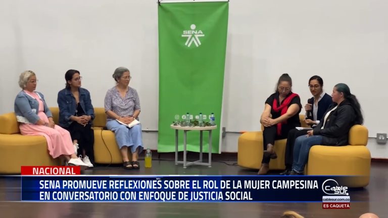 Como parte de la estrategia CampeSENA, el Servicio Nacional de Aprendizaje desarrolló un espacio de diálogo centrado en los aportes y desafíos de las mujeres rurales