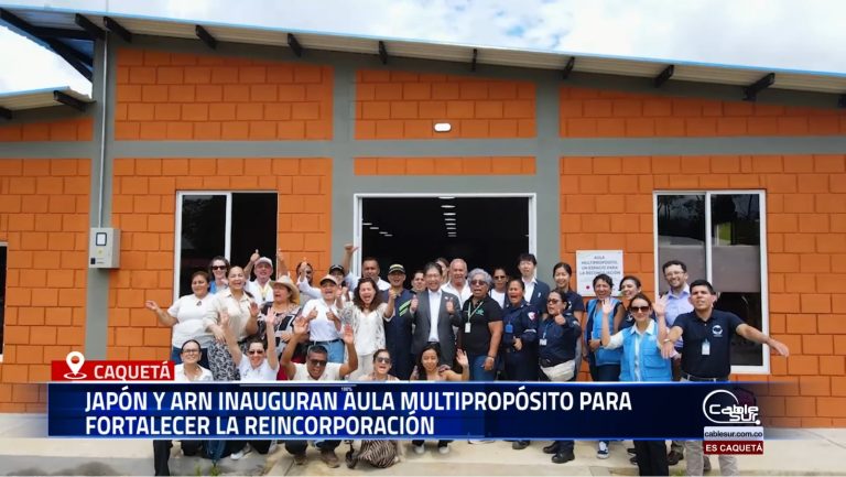En el municipio de El Doncello, al norte de Caquetá, se inauguró un aula multipropósito en el Espacio Territorial de Capacitación y Reincorporación (ETCR).