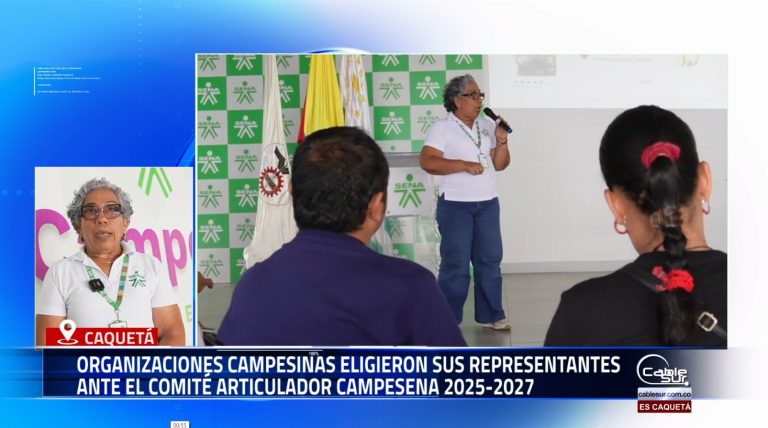Siete representantes campesinos de Caquetá fueron seleccionados para integrar el Comité Articulador de CampeSENA 2025-2027