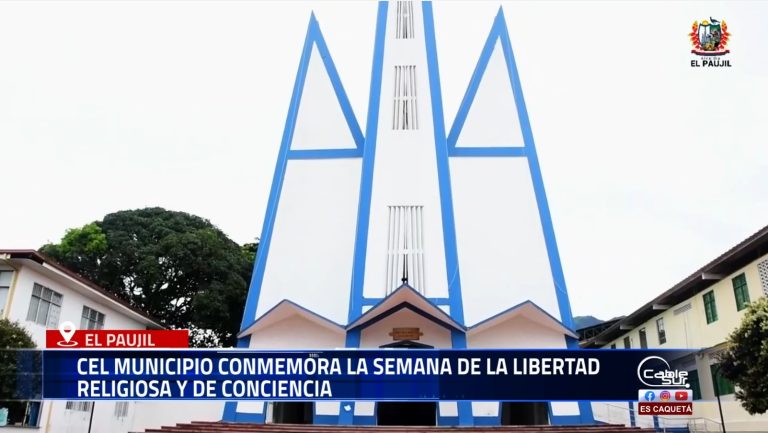 La Administración Municipal de El Paujil anunció el inicio de la Semana de la Libertad Religiosa, de Culto y de Conciencia, una iniciativa que busca promover el respeto por la diversidad de creencias en el municipio.