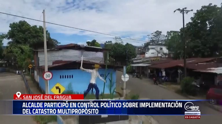 En sesión convocada por el Concejo Municipal, se llevó a cabo un ejercicio de control político para evaluar los avances en la implementación del Catastro Multipropósito en San José de Fragua.