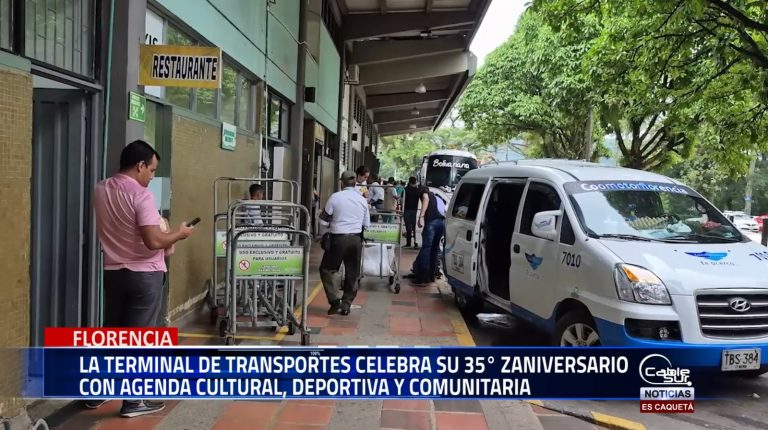 Del 5 al 17 de mayo, la Terminal de Transportes de Florencia conmemorará 35 años de servicio a la región