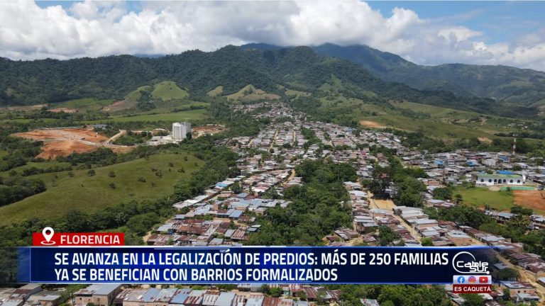 Con el objetivo de avanzar en la legalización y titulación de predios, como parte del Plan de Desarrollo Hagamos Grande a Florencia