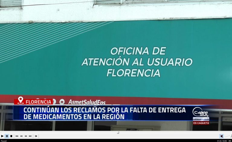 La problemática por la falta de entrega oportuna de medicamentos en la región sigue generando inconformidad entre usuarios del sistema de salud.