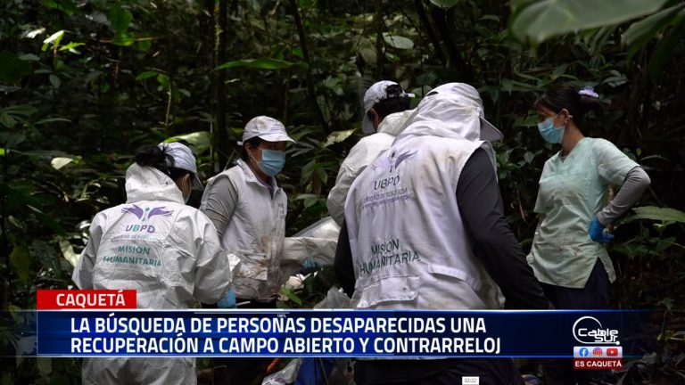 Recuperación de cuerpo en zona rural entre Puerto Rico y San Vicente del Caguán.