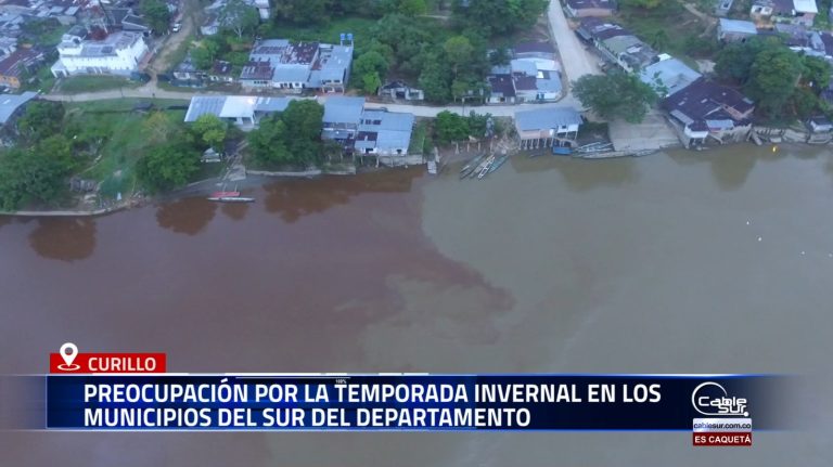 La fuerte temporada de lluvias que afecta al sur del departamento del Caquetá ha generado serias preocupaciones en los municipios de esta zona