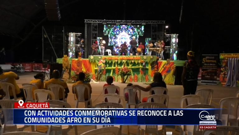 Con actividades conmemorativas la Alcaldía de Florencia reconoce la importancia y valor de la comunidad afro en la sociedad , líderes y enlaces invitan a los eventos que se realizan el día de hoy.