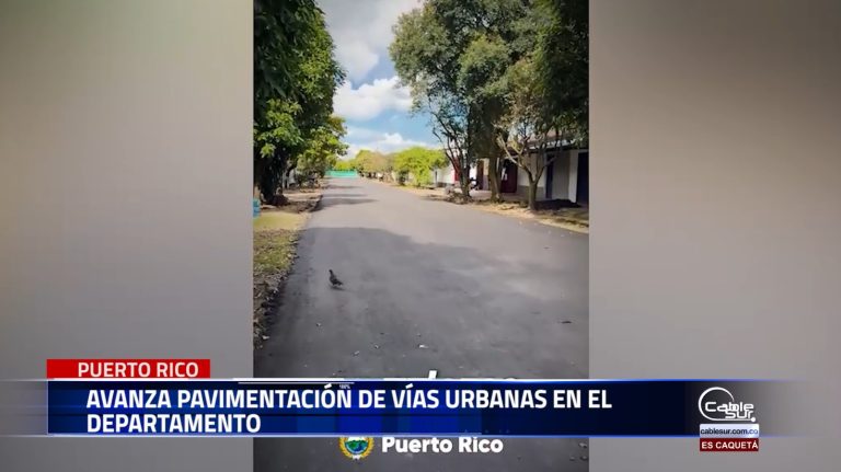 La Alcaldía de Puerto Rico, Caquetá, continúa ejecutando obras de infraestructura vial en distintos sectores del municipio
