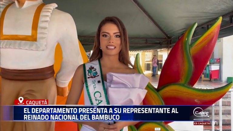 La Gobernación del Caquetá oficializó el apoyo a Valentina Cadena Fierro, quien representará al departamento en el Reinado Nacional del Bambuco.