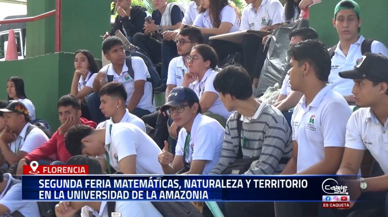 Con la participación de más de 80 estudiantes, la Universidad de la Amazonia realizó la “II Feria Matemáticas, Naturaleza y Territorio” en la vereda Santana Las Hermosas