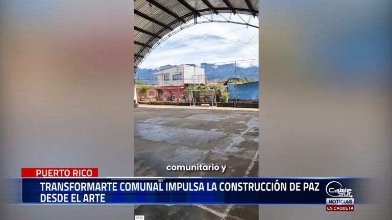 Desde el municipio de Puerto Rico, en el departamento del Caquetá, se presentó oficialmente el proyecto TransFormArte Comunal
