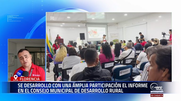 En el primer Consejo Municipal de Desarrollo Rural de 2025, la Alcaldía de Florencia presentó avances en infraestructura vial, legalización de predios, proyectos productivos y protección ambiental.