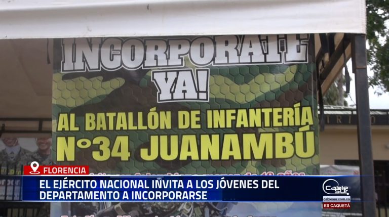 ¡El Ejército Nacional invita a los jóvenes del departamento a incorporarse!