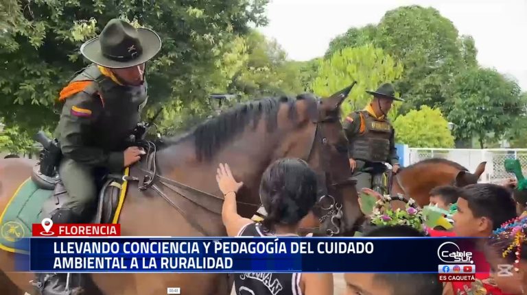 La Seccional de Carabineros y Protección Ambiental Caquetá, en articulación con el grupo de Infancia y Adolescencia, llevó a cabo jornada preventiva en la Institución Educativa Rural La Libertad, sede Altos de Copoazú, ubicada en la vereda Colombia del municipio de Florencia.