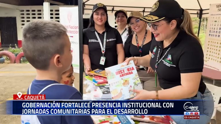 La Gobernación del Caquetá, bajo el liderazgo del gobernador Luis Francisco Ruiz Aguilar, continúa acercando la institucionalidad a los territorios históricamente marginados a través de las Jornadas Comunitarias para el Desarrollo.