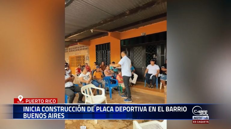 En El barrio Buenos Aires del municipio de Puerto Rico la administración municipal construirá próximamente una nueva infraestructura deportiva, que busca fomentar el bienestar comunitario y generar oportunidades laborales locales.