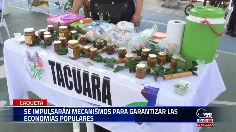 Caquetá fortalecerá las economías populares con nuevos mecanismos de apoyo.