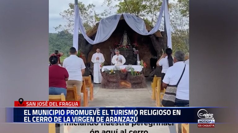 El municipio de San José del Fragua impulsó una jornada de turismo religioso.