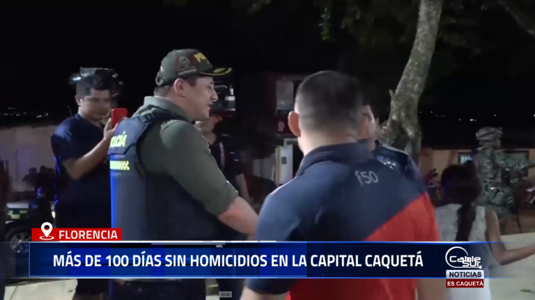 Hablamos con el secretario de Gobierno Carlos Mora quien da a conocer que continúa los buenos índices en temas de seguridad para la capital caqueteña más de 100 días sin Homicidios en la ciudad.