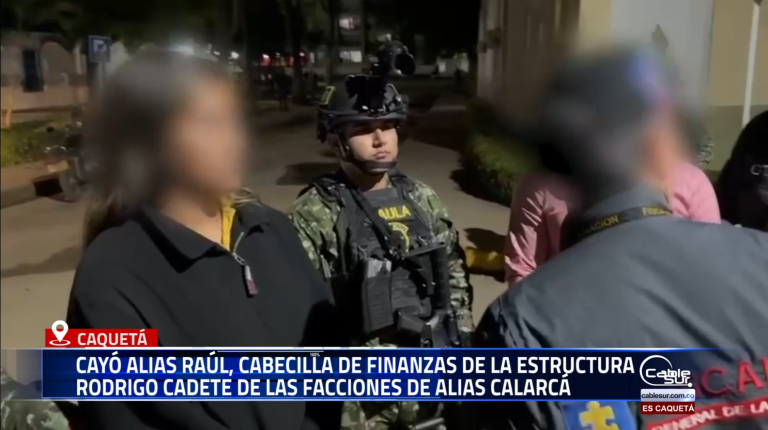 En una operación conjunta entre el Gaula Militar de la Décima Segunda Brigada y el CTI de la Fiscalía, fue capturado Rubiel Cabrera, alias Raúl