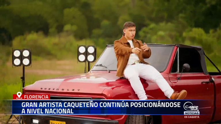 Pipe Trujillo, talento caqueteño, sigue consolidando su carrera artística en escenarios nacionales, llevando con orgullo el nombre del departamento.