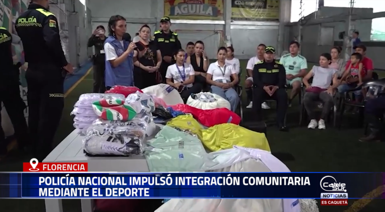 En una acción orientada al fortalecimiento del tejido social en zonas rurales del país, la Policía Nacional desarrolló una jornada de integración en el marco de iniciativas que promueven la paz y el desarrollo territorial.