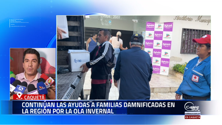 Tras las recientes inundaciones que afectaron al municipio de Curillo, la Gobernación de Caquetá activó una respuesta humanitaria inmediata en coordinación con diversas entidades.