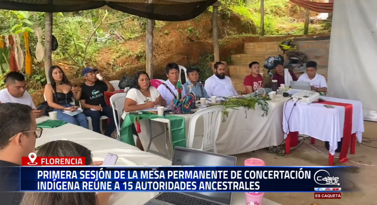Con presencia total del gabinete municipal, la administración de Florencia instaló la primera mesa del año con autoridades indígenas para atender de forma directa sus principales necesidades