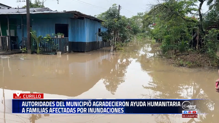 La Gobernación del Caquetá continúa brindando apoyo a las familias damnificadas por la ola invernal en la región, con especial atención en el municipio de Curillo.